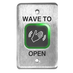 BEA, 10MS41-S Touchless Actuator Switch, Wave To Open, Single Gang, IP55